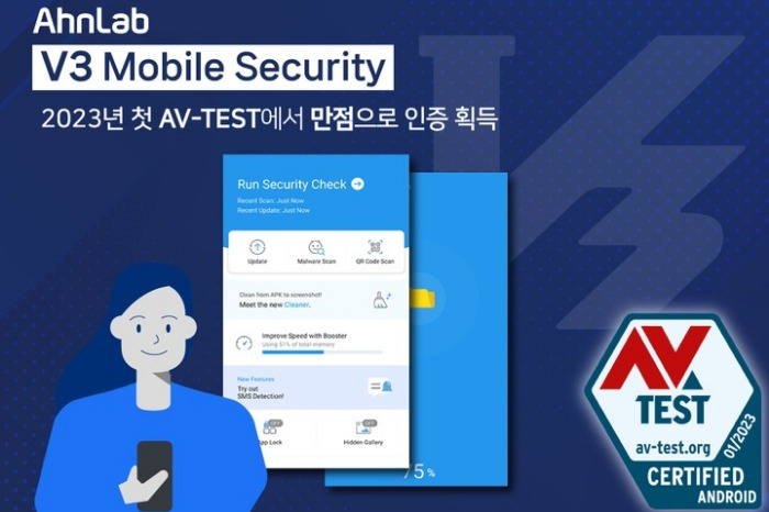 AhnLab's V3 Mobile Security gets perfect score in AV-TEST evaluation